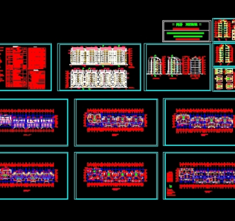 多层住宅建筑图