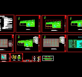 某住宅小区环境景观规划设计图