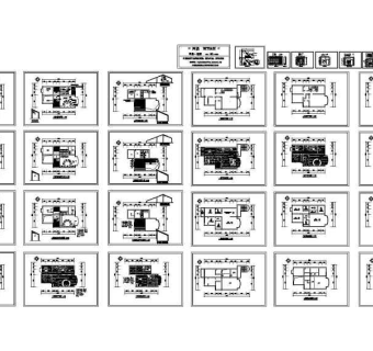 海天别墅装饰设计方案图3D模型