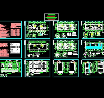多层住宅施工图全套