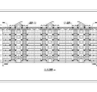 某地多层住宅楼建筑施工图