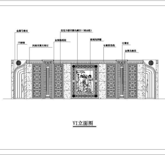 汉城凯撒皇宫KTV室内装修建筑设计方案