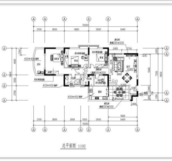 小高层样板房装修设计施工图