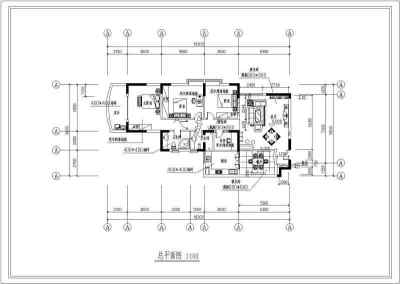 小高层样板房装修设计施工图