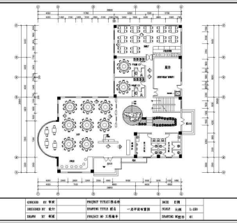 休闲餐厅室内完整装修设计图纸3D模型