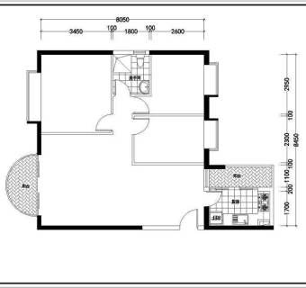 某三室两厅装修设计施工图