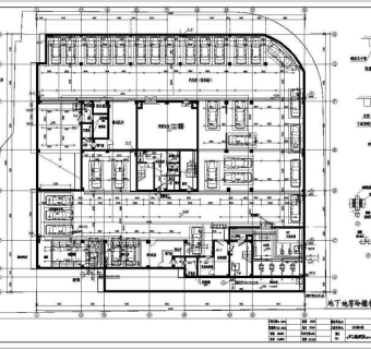 某地区12层办公综合楼给排水设计施工图纸