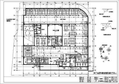 某地区12层办公综合楼给排水设计施工图纸