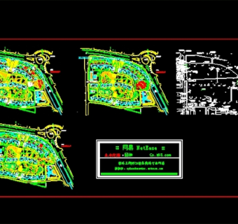 某花园小区景观规划图
