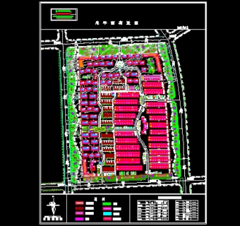 某小区规划布置图
