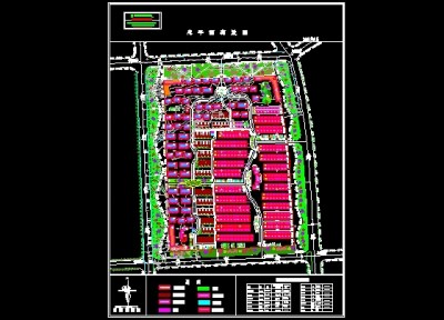 某小区规划布置图