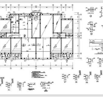 某地多层砖混结构住宅楼结构设计施工图