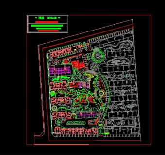 某小区规划设计图