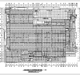 某三层大型超市建筑给排水施工图纸