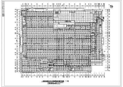 某三层大型超市建筑给排水施工图纸