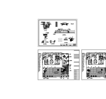 某地私家别墅庭院园林设计施工图纸3D模型