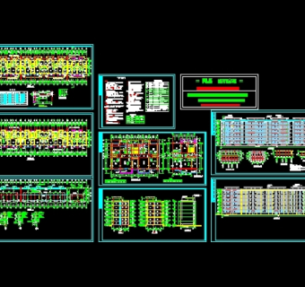 多层住宅楼建筑施工图
