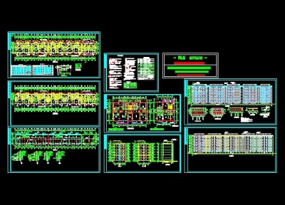 多层住宅楼建筑施工图