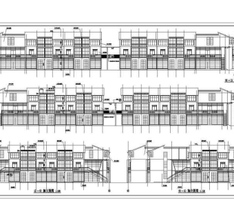 某地多层框架结构住宅建筑设计施工图