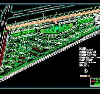 长春里小区平面规划图