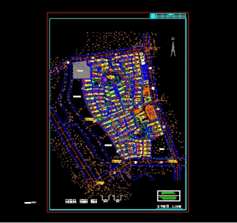 小区规划平面图纸
