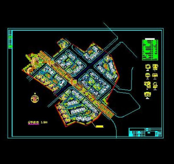 小区规划和景观