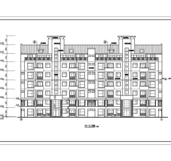 某剪力墙结构住宅楼全套建施图