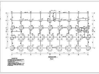 舟山某六层公寓楼框架结构设计施工图