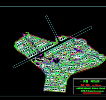 小区景观规划图纸