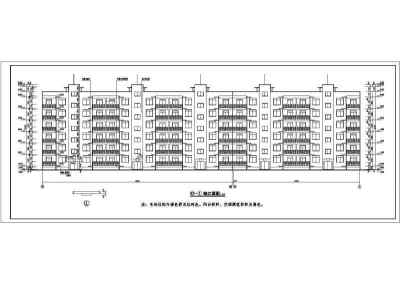 某地小区多层住宅建筑设计施工图