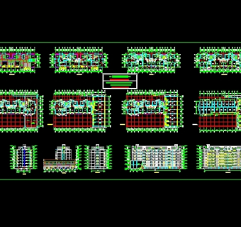 某多层底商住宅楼建筑施工图