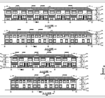 某花苑多层住宅楼建筑设计施工图
