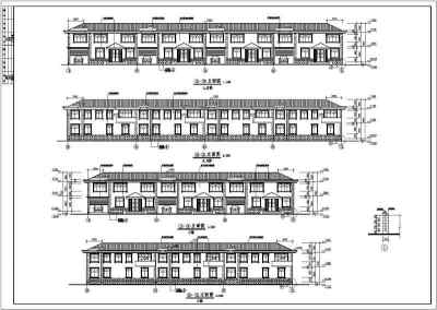 某花苑多层住宅楼建筑设计施工图