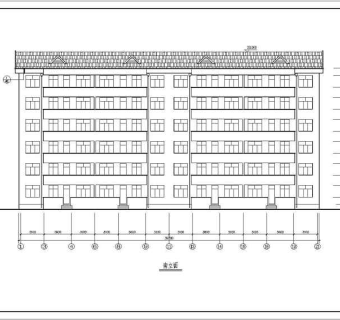 某多层简约风格住宅建筑设计施工图
