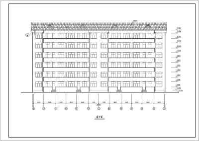 某多层简约风格住宅建筑设计施工图