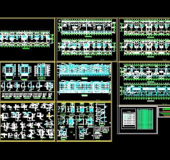 多层住宅建筑图