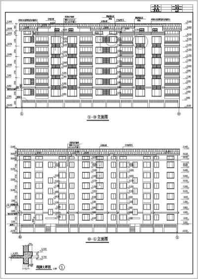 某地多层砖混结构住宅楼结构设计施工图