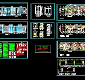某多层住宅楼建筑施工图