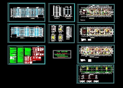 某多层住宅楼建筑施工图