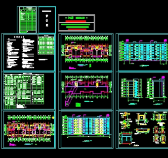 小康型多层住宅楼扩出图