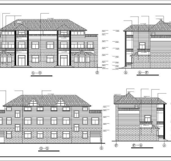 某地多层住宅建筑设计施工图