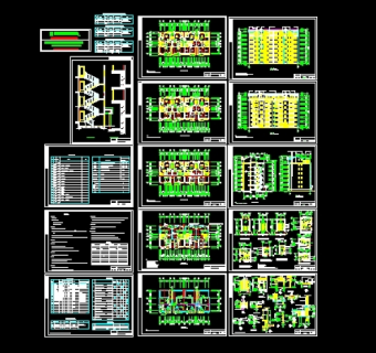 多层住宅建筑施工图 11
