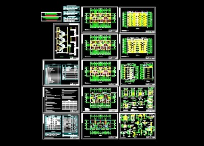多层住宅建筑施工图 11