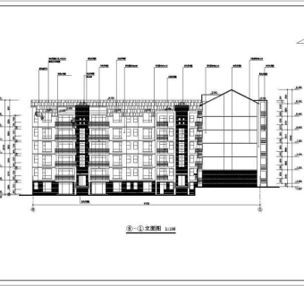 某地多层住宅楼建筑设计施工图