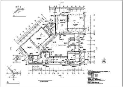 某小学5500平四层框架结构科艺楼全套建施图