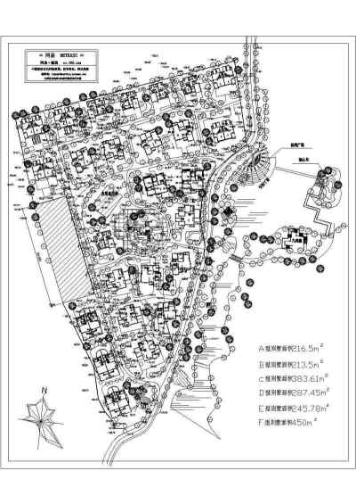 某别墅区规划总图及景观设计3D模型