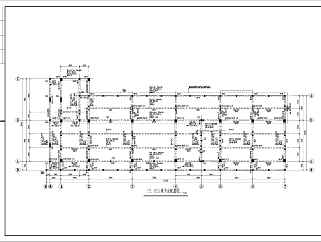 某多层框架结构商场结构设计施工图