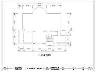 某地中式别墅建筑室内装修设计施工图