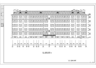 某多层住宅楼建筑设计施工图