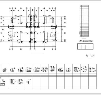 某28层剪力墙住宅楼结构设计cad施工图